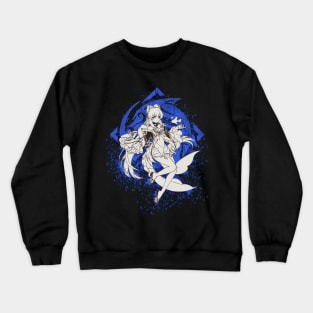 Genshin Impact Sangonomiya Kokomi v2 Crewneck Sweatshirt